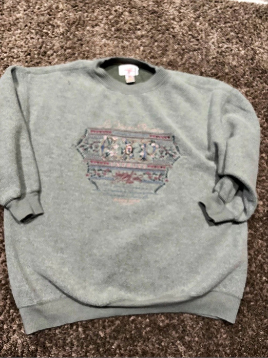 Express Tops - Vintage Express Athletique Graphic Sweatshirt in Gray Size Medium